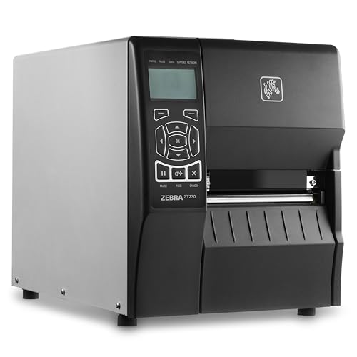 Zebra ZT230 Industrial Printer 4"| 203 DPI | No Ink Required | USB, Serial, Ethernet | LCD Screen | 1 Year Warranty | Direct Thermal