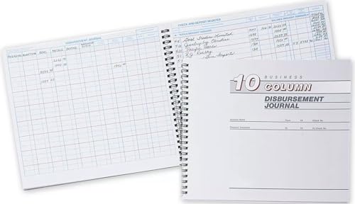 Disbursement Journal - 10 Column, 9 15/16" x 8 1/2"
