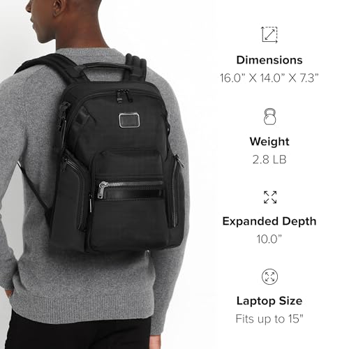 TUMI Alpha Bravo Navigation Backpack, 16.0", Khaki