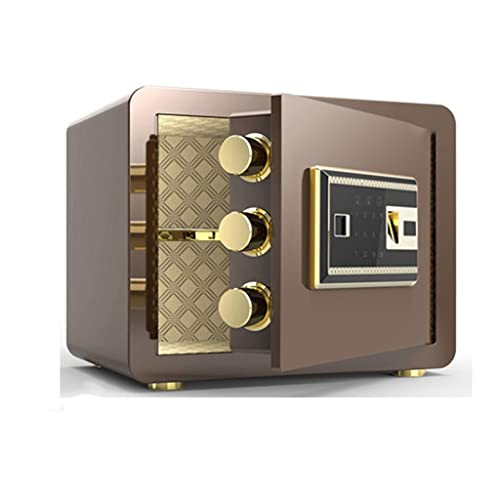CVXSDFI Safe Box Security Home with Document Bag, Digital Keypad LCD Display Inner Cabinet