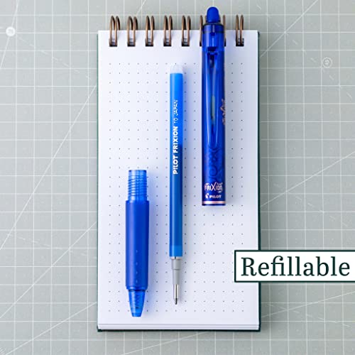 PILOT FriXion Clicker Erasable Gel Pens, 0.7mm, Business Colors, 36-Pack