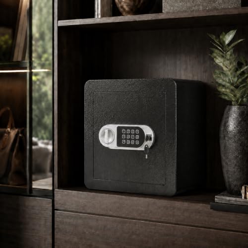 Garvee Steel Safe Box, 1.2 Cubic Feet Security Safe