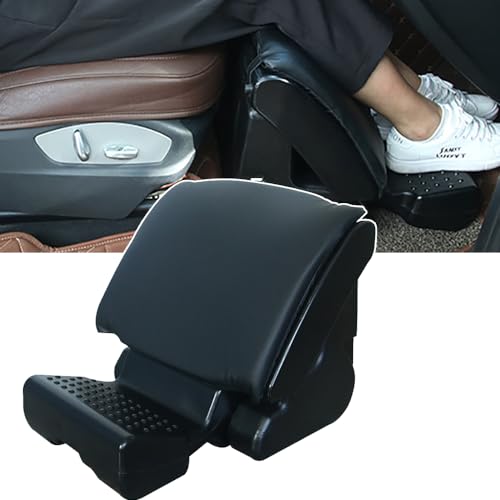 OHaGiN Car Seat Foot Rest, Adjustable Footrest Office Footrests Ergonomic Foot Stool,Multifunctional Folding Stool for Automotive, Office, Outdoor