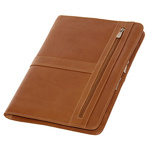 Piel Leather Three-Way Envelope Padfolio, Saddle, One Size