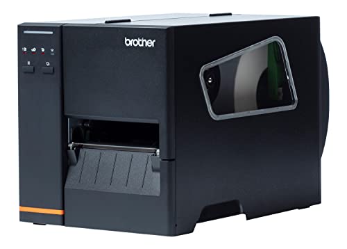 Brother TJ-4010TN Entry-Level High-Volume Industrial Barcode Label Printer, 203dpi, 6ips, Ethernet and USB 2.0