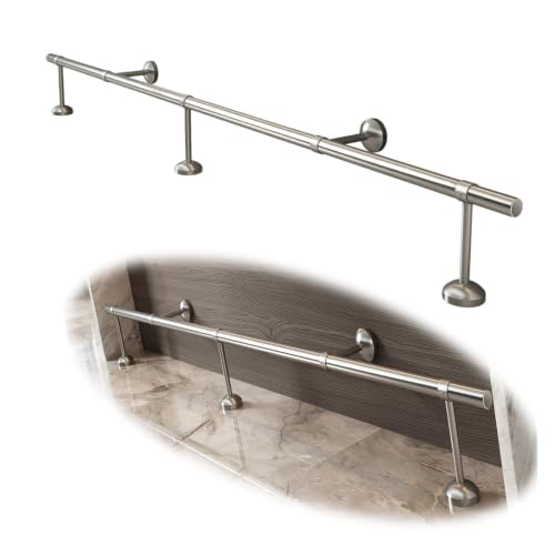Home Bar Foot Rail, Brushed Stainless Steel Bar Footrest