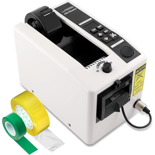 GFSGHZZ Electric Tape Dispenser, Automatic Cutting Machine, Led Display, for 7-50Mm Tapes, Office, Logistics, Packing