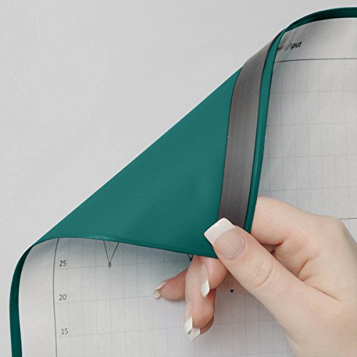 StoreSMART® - Magnetic File Jackets - 25-Pack - Green Plastic Back, Clear Plastic Front - 11" x 17 - FJ3512PQGM-25
