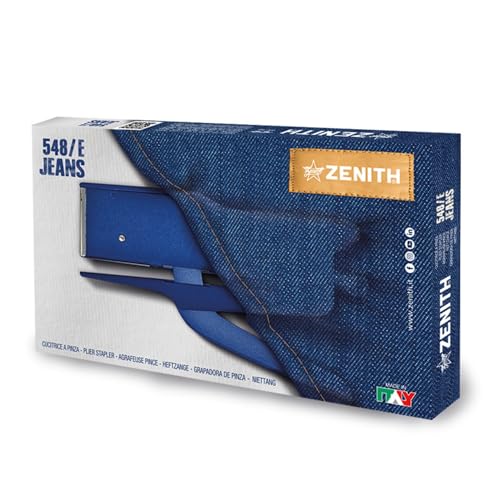 Zenith 548/E Plier Stapler, Stapler (Light Blue and Blue)