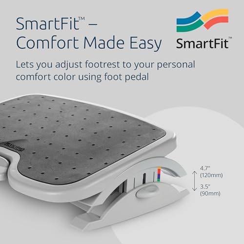 Kensington SoleMate Adjustable Footrest (K56146USF),Gray