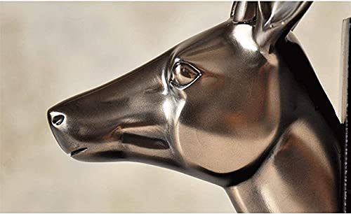 Book Ends Exquisite Bookends Book Animal Book Ends Shelf Brackets, Bookend Holder for Home Office Decorative Gifts Book Press