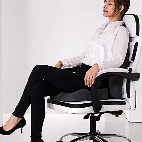 Feiyx Cushion Memory Foam Chair Cushion,Anti-Hemorrhoids Beautiful Buttocks Office mat,Suitable for Car Office Chair - Sciatica & Back Pain Relief