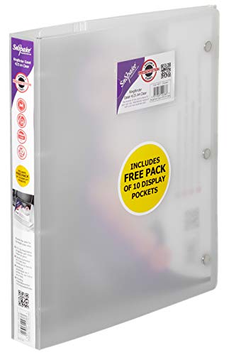Snopake A4 Landscape RingBinder Easel – Clear [Pack of 5] Ref: 14617