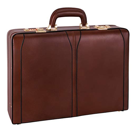 TURNER, Leather 4.5" Expandable Attaché Briefcase