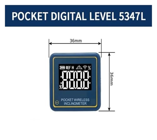 EHGLGFTK Portable Electronics Digital Level Protractor Inclinometer Mini Meter Measurement Angle Leveling Tool