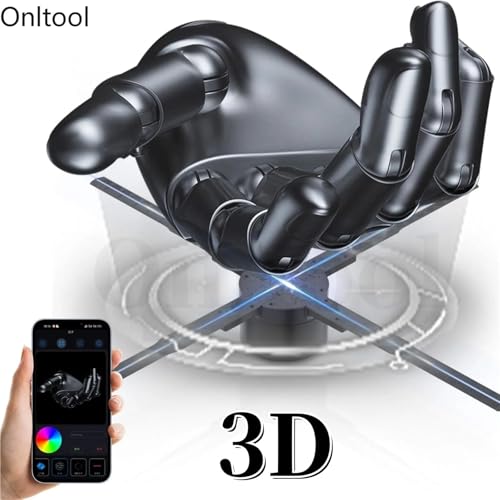 3D Hologram Projector Fan WiFi Display Advertising Logo Light Led Sign Holographic Lamp Three-Dimensional Projectors(PD42 Upgrade)