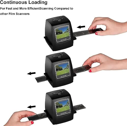Slide Scanner,Negatives Film and Slide Digitizer with 2.36" LCD Color Screen,135mm Films Negatives & Slides
