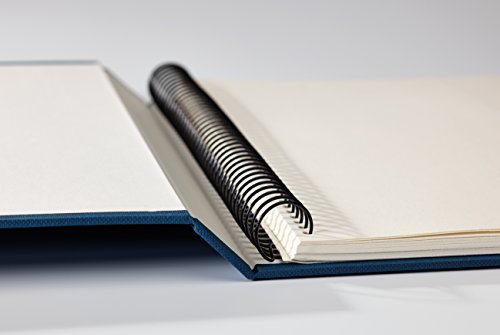 walther design Guest Book Sand 26 x 25 cm with Embossing and Spiral Binding, Fun GB-206-C