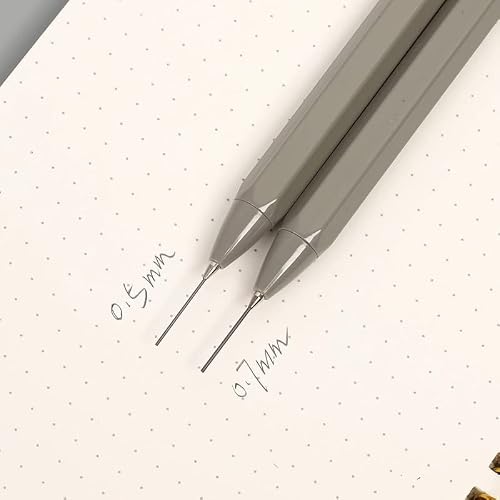 RXXCMD 3pcs 0.5 .7mm Mechanical Pencil Drawing Student Office Supplies Stationery(0.7mm)