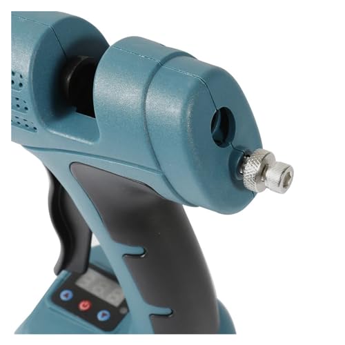 Hot Glue Gun Electric Glue Gun Adjustable Battery Digital Display Cordless Hot Melt Battery Glue Gun Home Power Tools For DIY Festival Gifts for DIY Arts, Crafts and Quick Repairs(With 1 Battery)