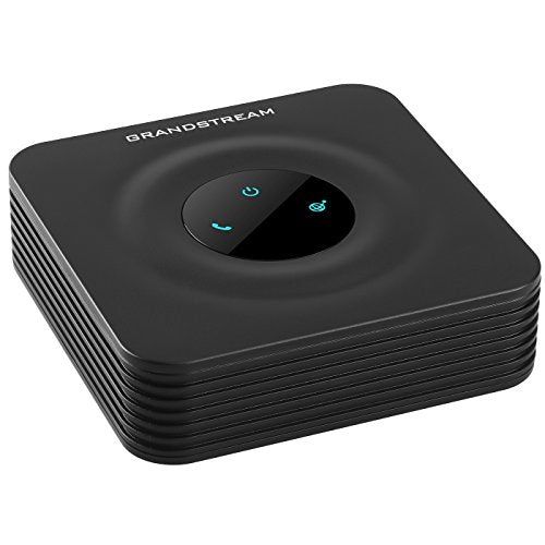 Grandstream HandyTone 801 Single-Port Analog Telephone Adapter (HT801), Corded, Black.