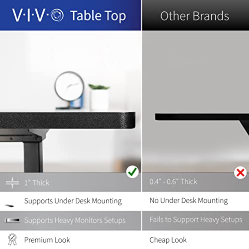 VIVO White Dry Erase 71 x 30 in Standing Desk, DESK-KIT-2W7WE