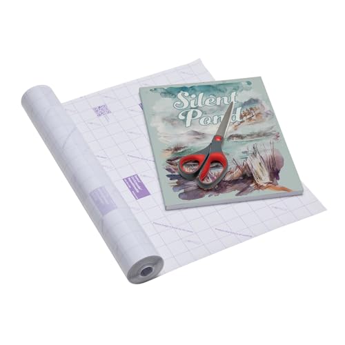 Demco® CircExtender® Repositionable Laminate Rolls – Extra-Thick Vinyl Film for Long-Lasting Book Protection – Adjustable Adhesive – Permanent Bond in Hours – Multiple Sizes Available