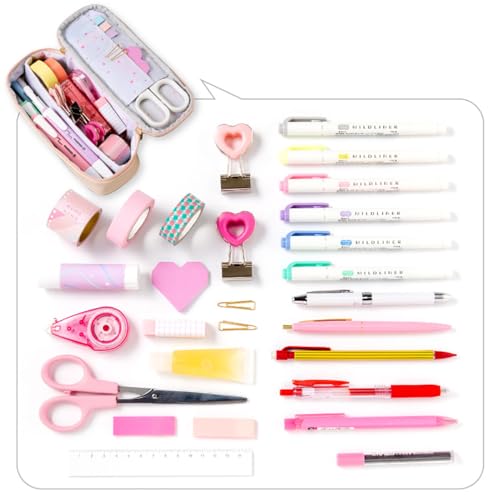 Iroha Publishing Study PEN CASE GAP-02 PALE PINK