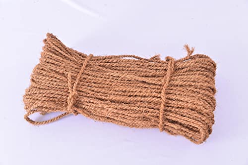Hop Twine for Growing HOP and Other vineries Made from Coconut Fiber Hop Twine for Growing Hops & Vines – 100% Coconut Fiber, 20.5 ft Pre-Cut, 100 Strings per Bundle