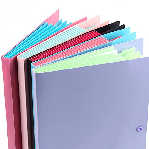 Liudan Clipboard File Document Bag Pouch Bill Folder Holder Organizer Fastener School Office Supplies Expanding File Folder Document Storages Office Clipboard (Color : D)