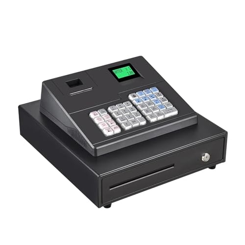 OGMOYT Retail Stores Cash Register, Price Checkout Supermarket Smart Pos Machine for Small Business Ecr600 for Shops Businesses
