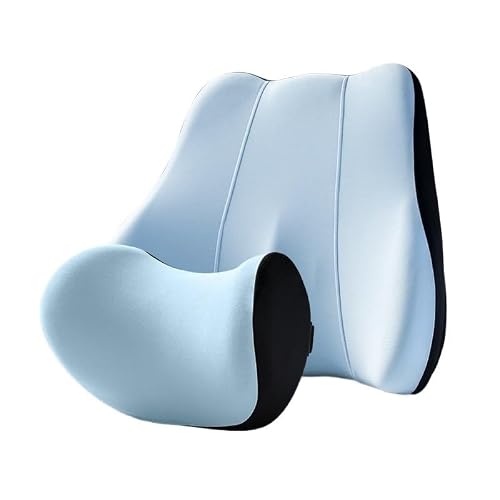 TEOYETTSF Polyester Car Headrests Backrests Office Chairs Long Term Sitting Supplies