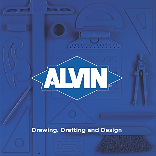 ALVIN 203 Introductory Bow Compass with Universal Adapter, Ideal for Geometry, Drafting, and Engineering, Drawing and Architecture Tool - 6" Inches