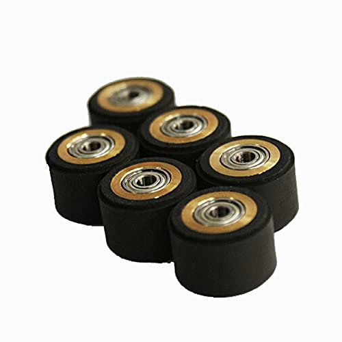 10pcs Pinch Roller Inkjet Printer Vinyl Cutter Cutting Plotter Roll 5x11x16mm Rubber Copper Core DaJiKan (Color : 4x15x16)