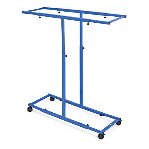 Adir Mobile Blueprint Holder - Adjustable Blue Print Storage Organizer and Construction Plan Holder – Plans Rack for Jobsite and Office (Without Blueprint Clamps)