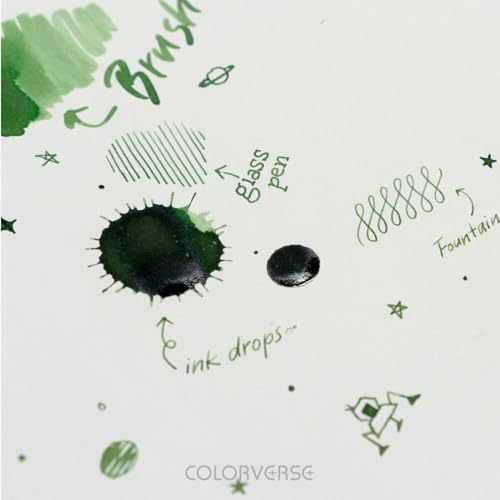 Colorverse Ink - Spaceward -No. 10, Sea of Tranquility (65ml & 15ml) Fountain Pen Ink