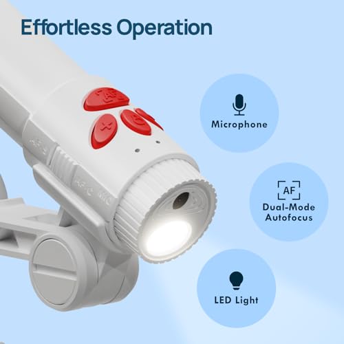INSWAN INS-3 Handheld USB Document Camera, LED, Mic, Multi-Angle Capture
