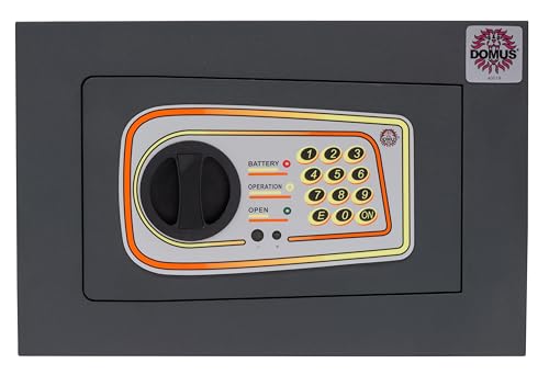 Domus DL/2 Wall Safe with Electronic Lock, Dark Grey