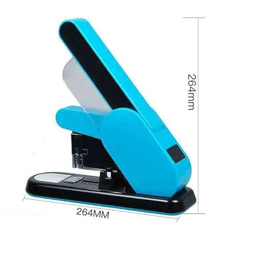 KLJUHGTR Low-Strength Stapler, Heavy-Duty, 130-210 Sheet Capacity, Metal Material, Office Supplies