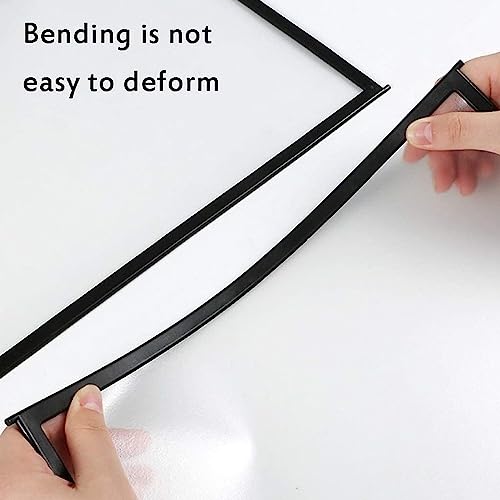 EliteBloom Desk Reference Organizer - Catalog Display Rack 10 and 20 Display Pockets Adjustable Desk Flip File Holder,10 Pages