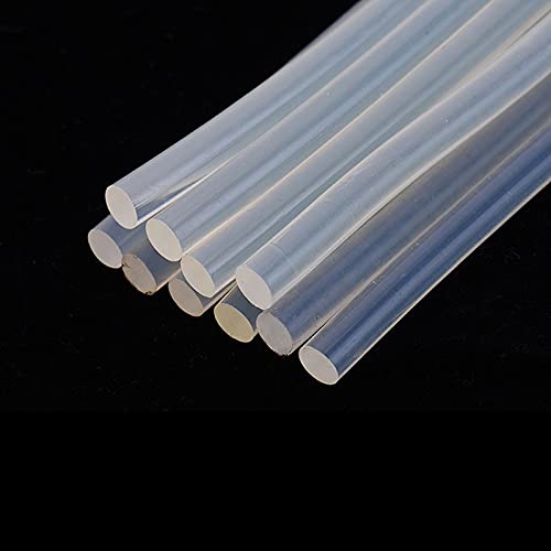 ZTBH Hot Melt Glue Sticks 100 pcs/lot Hot Melt Glue Sticks, Length for Electric Glue Gun High Viscosity Repair Tools Melt Glue Stick (Diameter : Diameter 7mm, Length : 300mm Length)