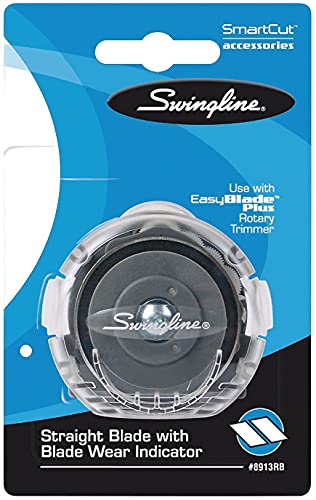 Swingline SmartCut EasyBlade Plus Trimmer Replacement Cartridge (8913RB), Gray, Office, 1 Piece