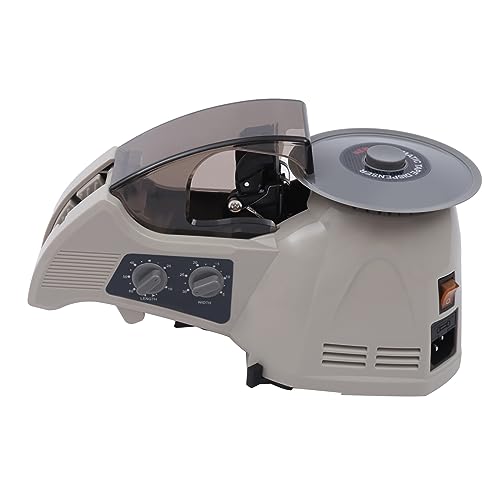 BalySam Tape Dispenser Disc Design Automatic Tape Dispenser Carousel Tape Dispenser for Home,School, Office, Warehouse,Cutting Tape, Wrapping Gift,Commercial Light Gray