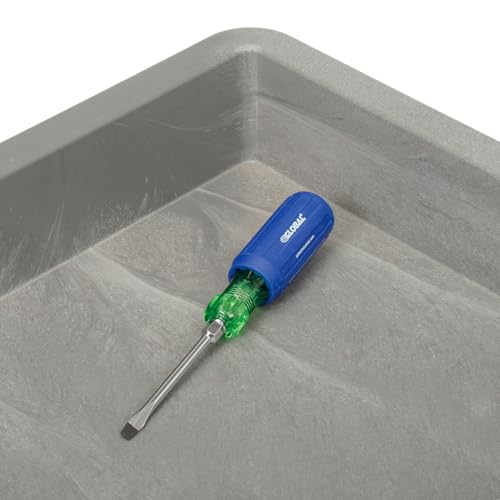 Global Industrial Top Tray Shelf Maintenance & Utility Cart with Cabinet,