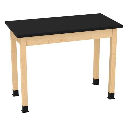 Diversified Spaces PerpetuLab 48x24x36 Science Table,ChemGuard,Lt Hardwood