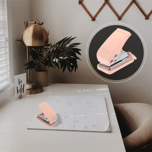 OEKFVCHVZ Stapler Office Mini Portable Small Desk Handheld Punch Desktop Supplies Stationery Commercial Touch A Micro