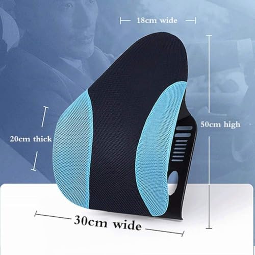 EZLQGBWKPDT The best automotive waist support cushion for home design studios! Back pillow for the lower back of the car seat,red