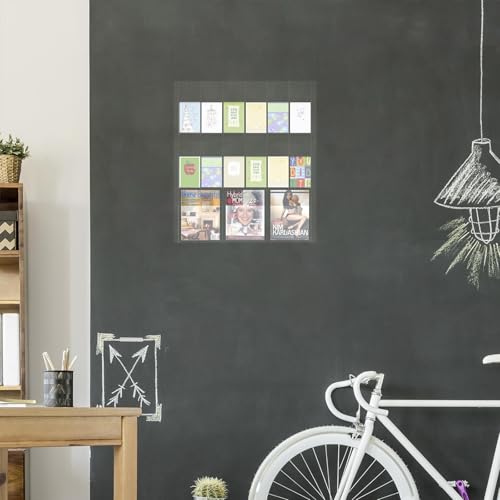 Acrylic Brochure Holder Wall Mount,3 Magazine Holders,pamphlet holder