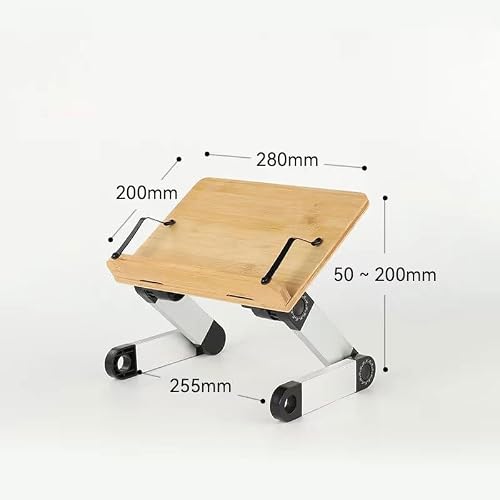 Aluminum Alloy Book Stand Log Reading Rack Multi Functional Holder