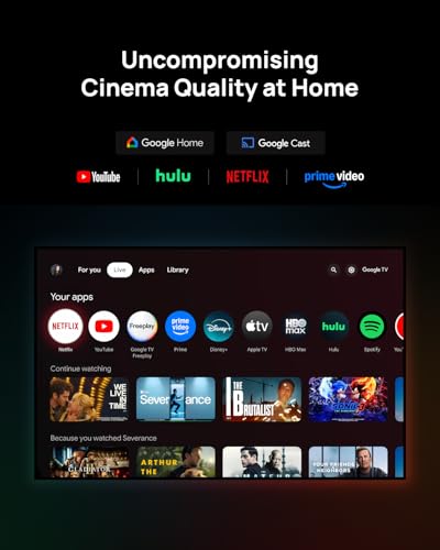 XGIMI HORIZON 20 Pro 4K RGB Triple Laser Home Projector, 4100 ISO Lumens